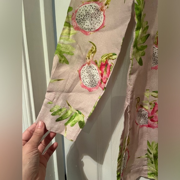 Charlotte Kellogg linen shirt - Picture 3 of 6